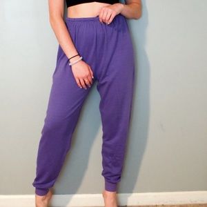 Purple Sweatpants